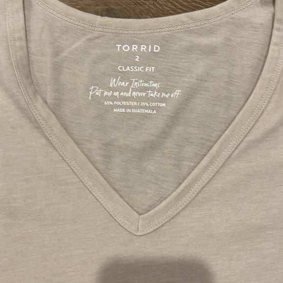 NWT Bundle (2) Torrid Classic Fit Tee Size 2 - Picture 3 of 7